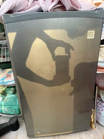 Small single-door fridge in used condition