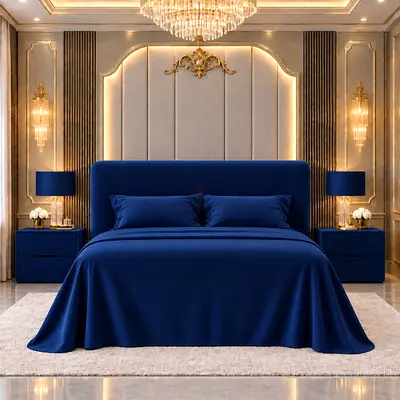 Brand New upholstered king bed with padded headboard storage bed and king size bed modern frame