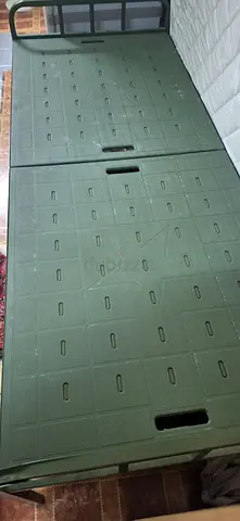 Large Green Single Foldable Bed