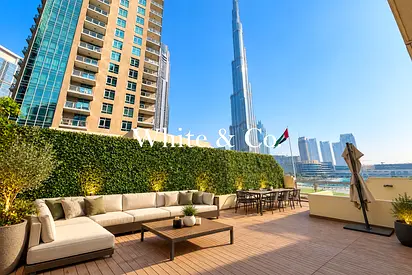Upgraded | 2 Bed Duplex | Full Burj Views