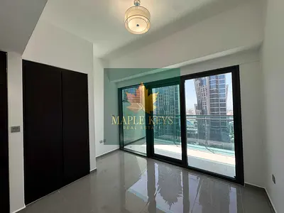 Business Bay Studio | High-Floor | Marina & Sea View | Balcony