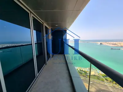 Spacious 3BR Sea View | Maid | Balcony | 2 Parking | Mina