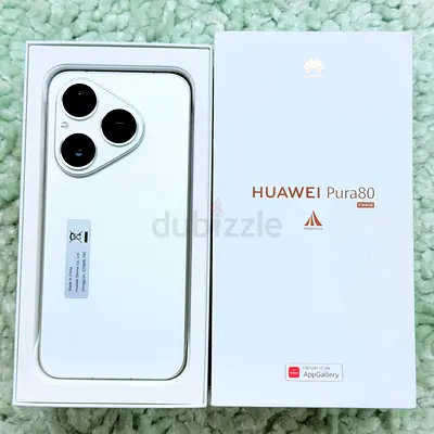 HUAWEI PURA 80 256GB STORAGE WHITE COLOR