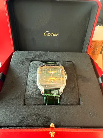 Cartier Santos arabic dial