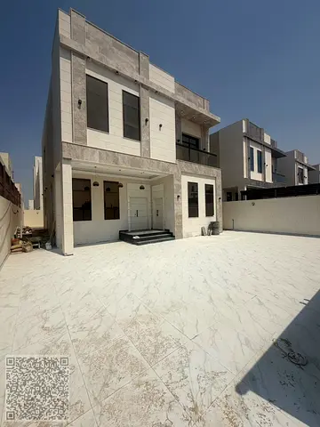 Villa for Rent in Al Bahia, Ajman | AED 115K | 5 Master Bedrooms | Majlis | Maid Room | Central AC