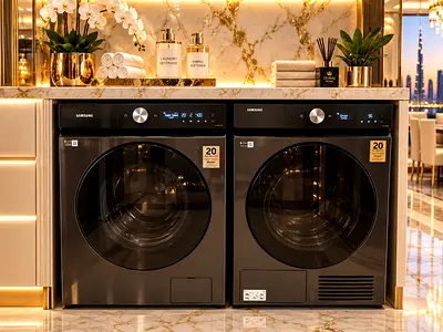 Samsung Bespoke 11.5kg Washer + 9kg Dryer Set – Wi-Fi Smart System, Latest Version