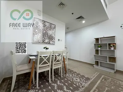 ✨ إقامة راقية في قلب عجمان ✨ غرفة وصالة مفروشة للإيجار الشهري في أبراج الشروق، موقع حيوي ومميز خلف كازا كافيه ويونايتد للتخفيضات، وبالقرب من شارع الشي
