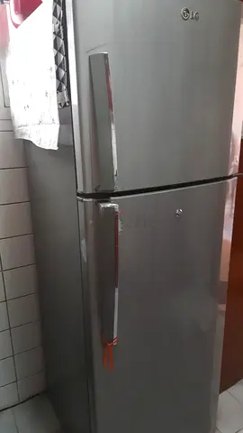 LG Top Freezer Refrigerator - Silver, Good Working Condition