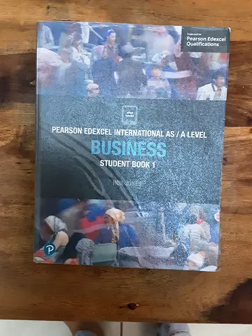 IAS Business 1 Textbook EDEXCEL