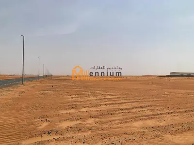 Two adjacent industrial plots at an excellent price of 79 dirhams per square foot.