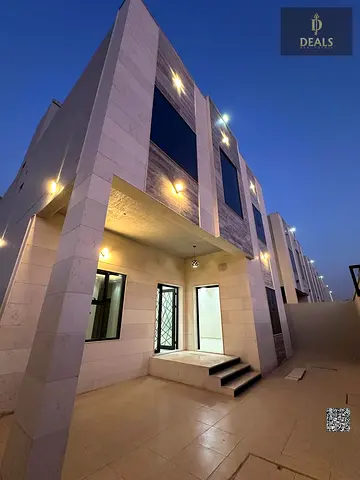 فيلا جديدة كلياً للإيجار السنوي في الحليو 2، عجمان | 5 غرف نوم ماستر + روف | 115,000