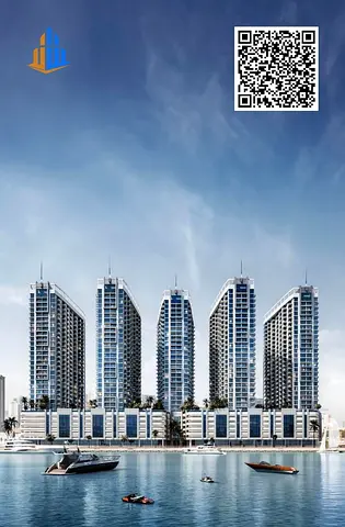AED 1,115,698 | 2 Bedrooms + Living Room, 1,563 sq. ft. | Ajman Creek Towers | High floor | 5-year payment plan