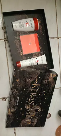 Kerastase gift set — shampoo, conditioner and styling cream (New)