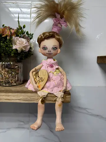 Soleya – One-of-a-Kind Handmade Art Doll