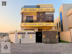 Luxury Modern Corner Villa for Sale | Ready for Immediate Handover & Close to Mosque An exceptional