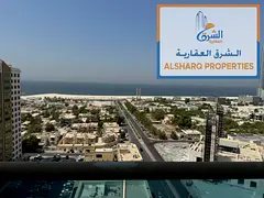 A great opportunity to live in Ajman One Towers with a beautiful sea view, spacious living area and 