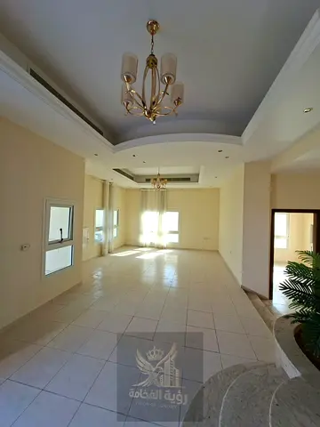 For Annual Rent in Sharjah Al Ramla East Spacious villa with a large area and a practical layout, suitable for families looking for comfortable resid