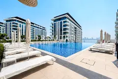 Brand New 3BR+ Maid | Water Front Living | Open Dubai Skyline View | Vacant