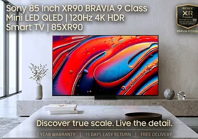 Sony Bravia XR 85-inch 4K Mini LED Smart TV (85XR90) - Like New