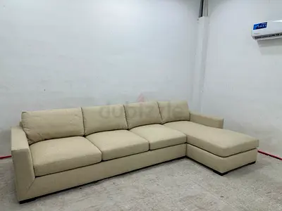 Perfect condition USA made lshape sofa