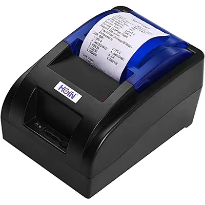 Thermal Receipt Printer - Compact POS Printer (USB/Serial)