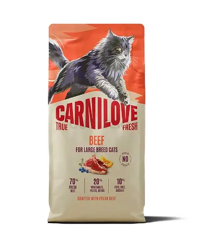 Carnilove True Fresh Beef For Adult Large Breeds Dry Cat Food 6kg