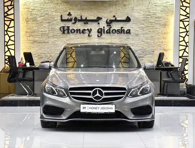 EXCELLENT DEAL for our Mercedes Benz E300 ( 2015 Model ) in Grey Color GCC Specs
