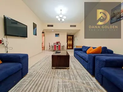 LUXURY HUGE 1BHK Al Town North Town Sharjah | Master Bedroom + Balcony | 2 Washrooms | Fully Furnished | FREE WiFi | Monthly Basis