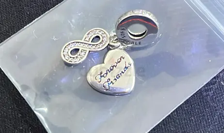 Pandora Forever Friends Infinity Heart Charm S925