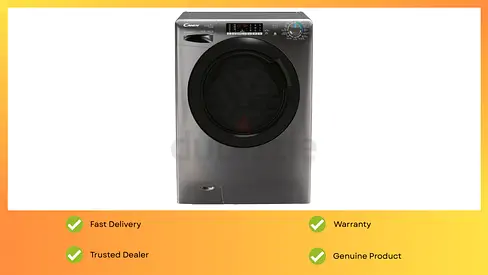 Candy Washing Machine Washer And Dryer 10kg+6kg SmartPro Inverter Washer Dryer - Anthracite