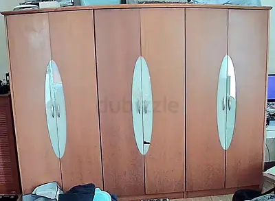 Wooden 6-Door Wardrobe / Closet for Sale