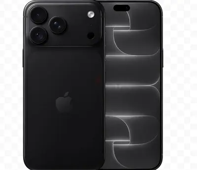Apple I phone 18 pro max 256 - Black TRA