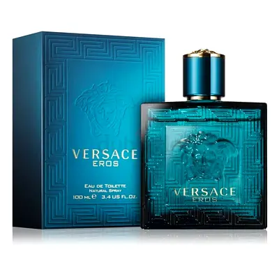 Versace Eros Eau de Toilette 100ml - Original Box