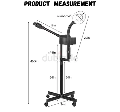 Facial Steamer with Magnifying Lamp