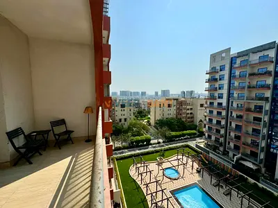 Furnished 1BR | Pool View | Chiller Free | Near Metro