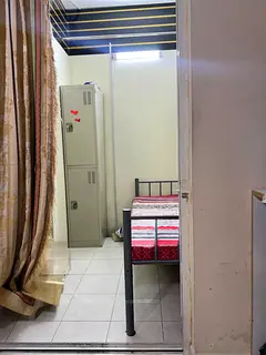 Partition fully closed single person near al Nadha metro station