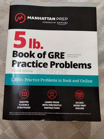 Manhattan Prep 5 lb. Book of GRE Practice Problems (4th Edition)