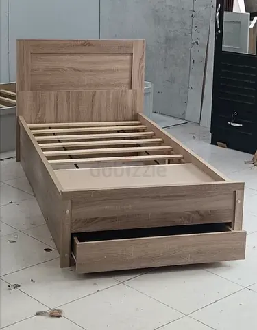 Brand New wood Bed single size 90cm 190cm with storage available
