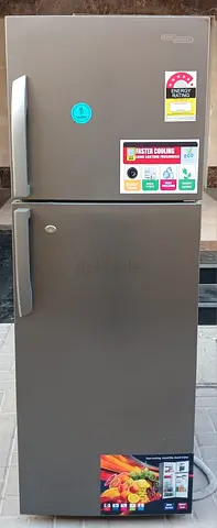 Super General Refrigerator with 321 liters net capacity. condition is perfectly working. gray color.