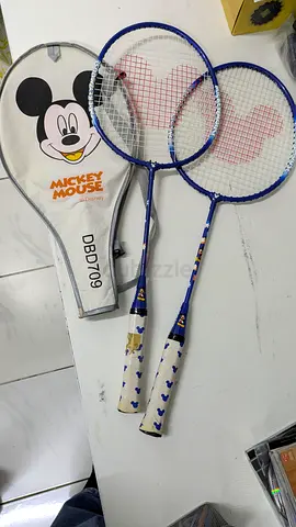 Kids badminton rackets brand Micky mouse