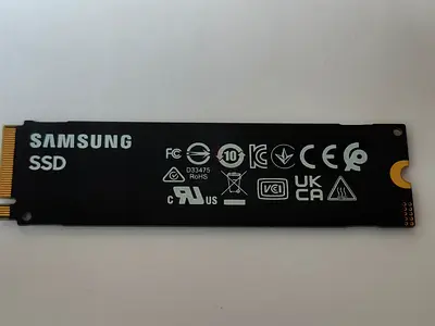 Samsung 512 GB NVME SSD