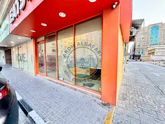 Ready to move Shop Available in Muwaileh commercial Near to Park With Gas & Ac