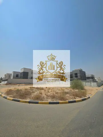 🏡 أرض زاوية للبيع بالشارقة – منطقة الرقيبة مقابل المسجد مباشرة 🏷️ التملك: حر لجميع الجنسيات العربية