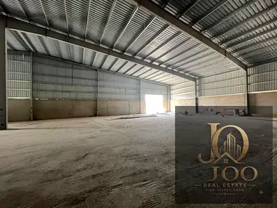 مستودع جديد بالكامل لأول استخدام | 12,800 قدم² أرضي | 100 KVA كهرباء | وحدة واحدة فقط | بالقرب من دوار DARMIX – عجمان | 705,000 درهم