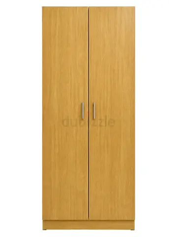 Modern 2 Door Wooden Wardrobe