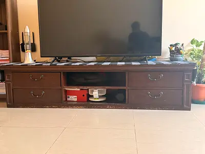 TV Table with drawers