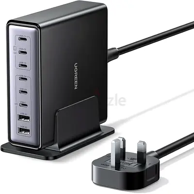 8 pots GaN 200w Desktop Fast charger