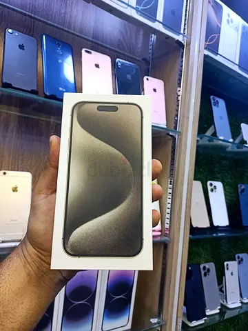 Iphone 15pro max 256GB Brand New 1 year warranty