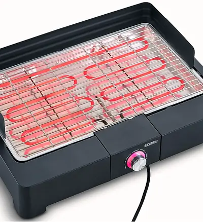 SEVERIN PG 8565 Table Grill With Stainless Steel