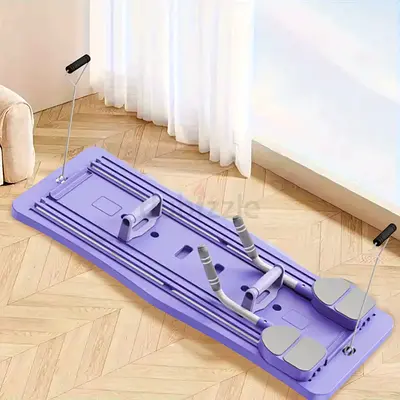 Multifunctional Foldable Pilates Board | Sliding Workout Board | AB Core Trainer with Timer | Abdomi